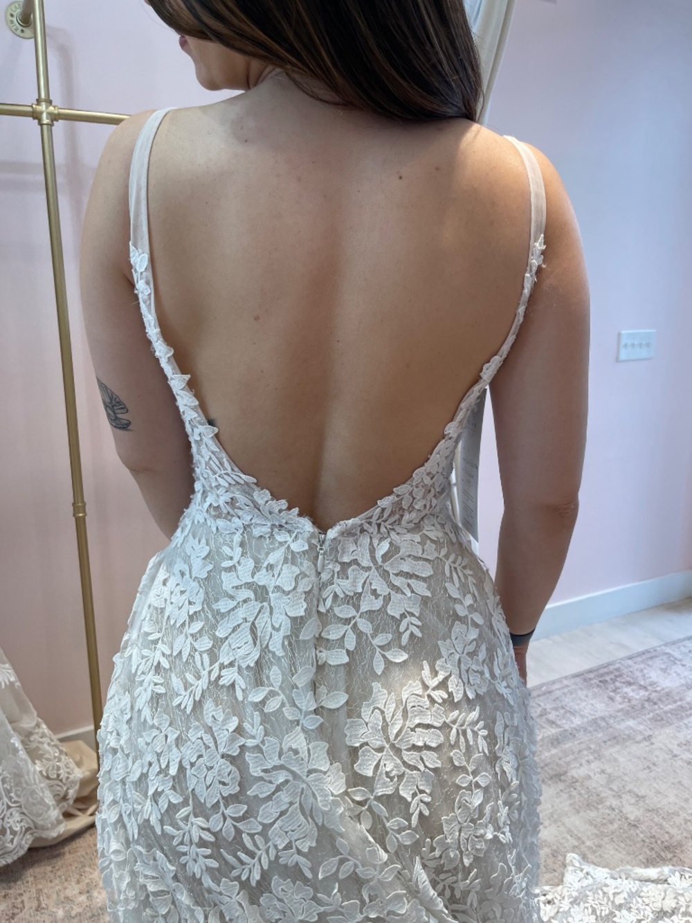 Calla Blanche Wedding Gown with pockets
